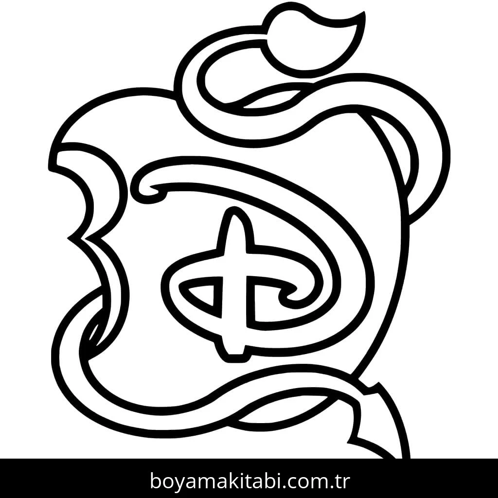 Descendants boyama sayfası #13 – ücretsiz yazdır, boyama etkinliği