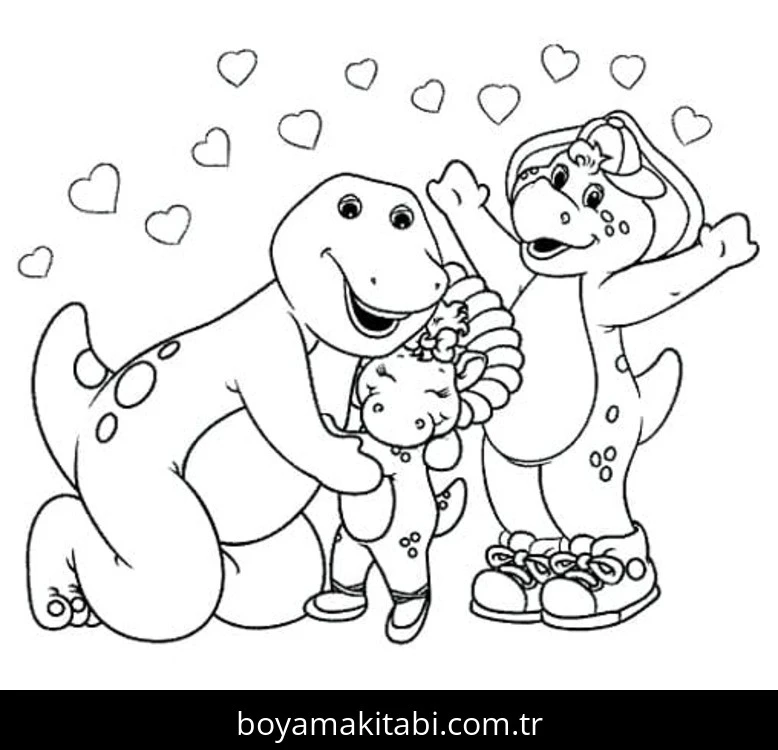 Barney ve Seine Boyama
