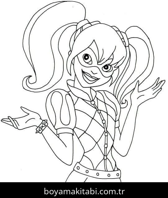 Harley Quinn Boyama