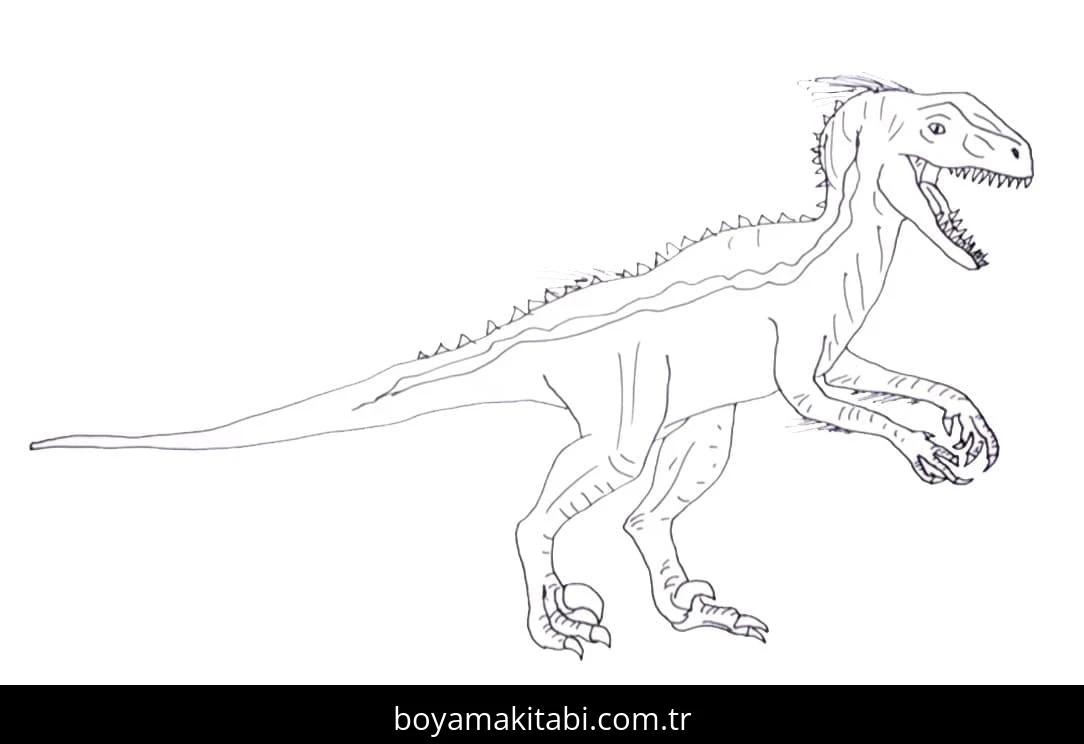 Jurassic Park Boyama
