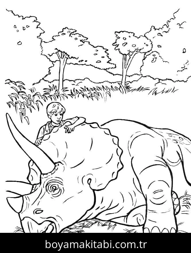 Jurassic Park Boyama