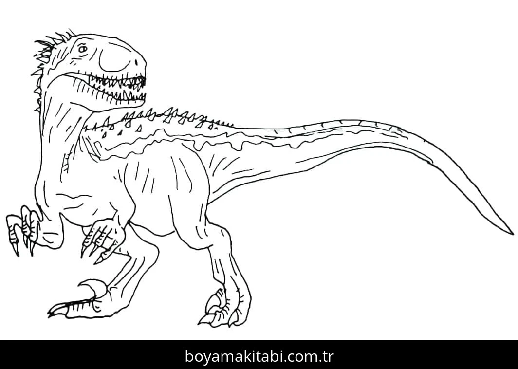 Jurassic Park Boyama