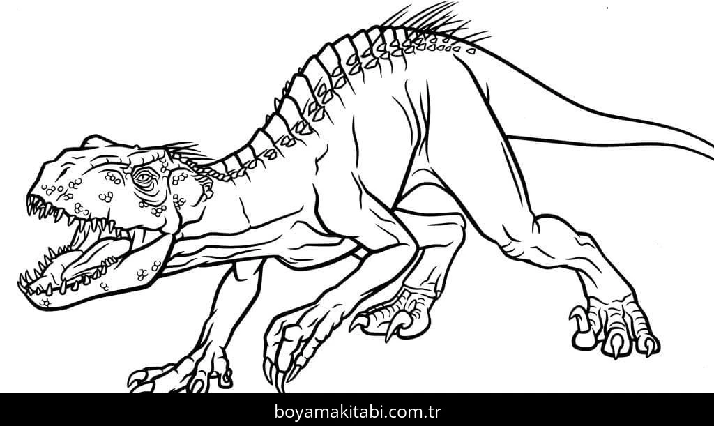 Jurassic Park Boyama