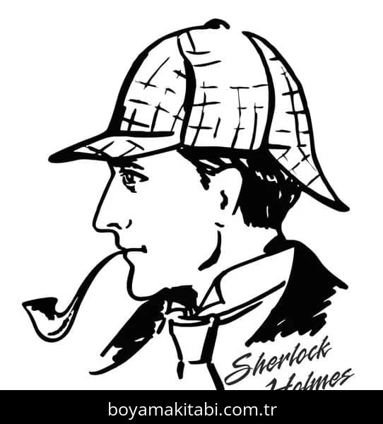 Sherlock Holmes Boyama