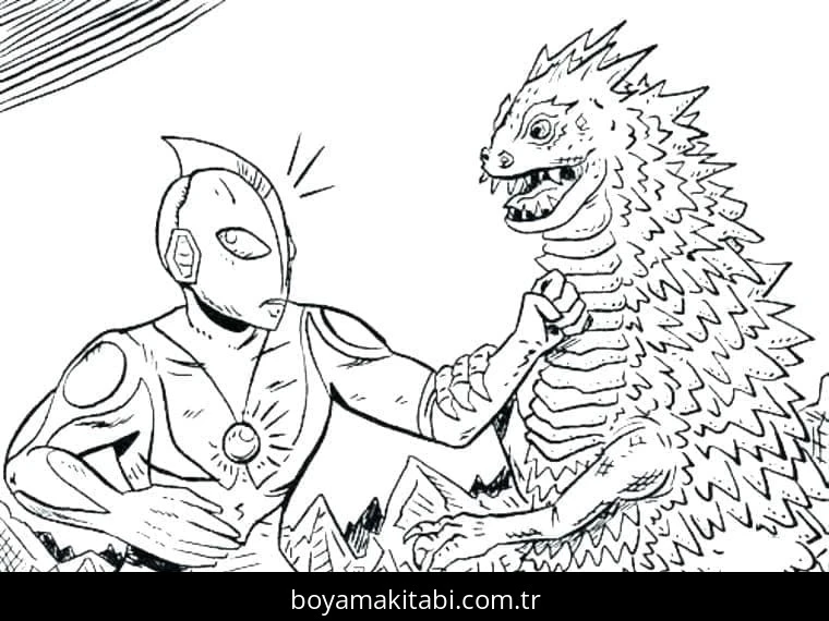 Ultraman boyama sayfası #84 – sanatsal çalışma, aile ile vakit geçirme