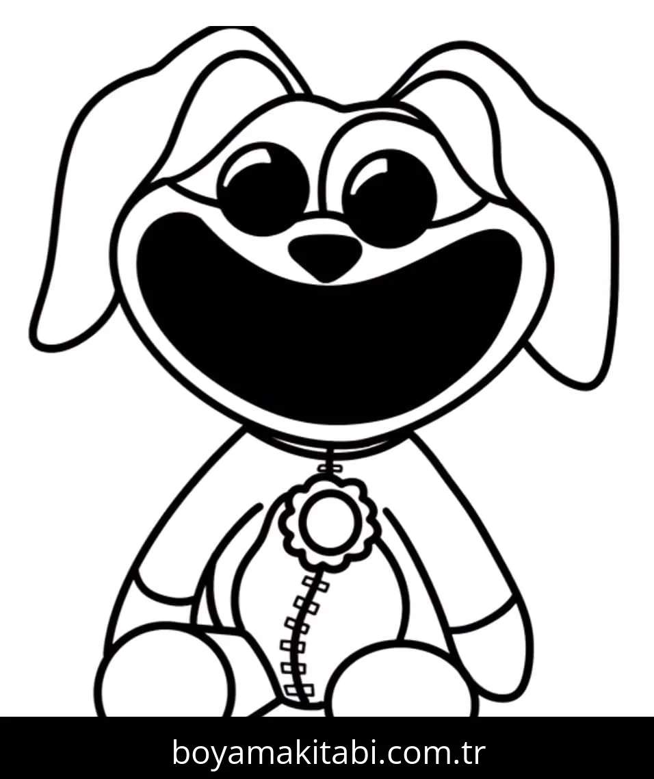 Dogday boyama sayfası – eğitici aktivite, yaratıcılık