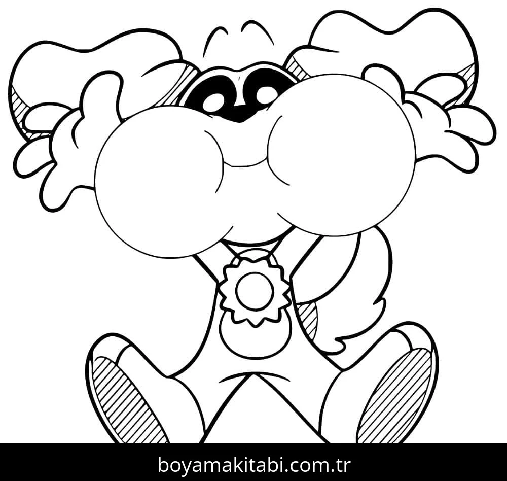 Dogday boyama sayfası – ücretsiz yazdır, boyama etkinliği