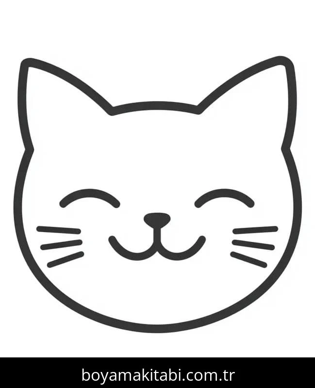 Emoji boyama sayfası – kolay boyama, eğitici aktivite