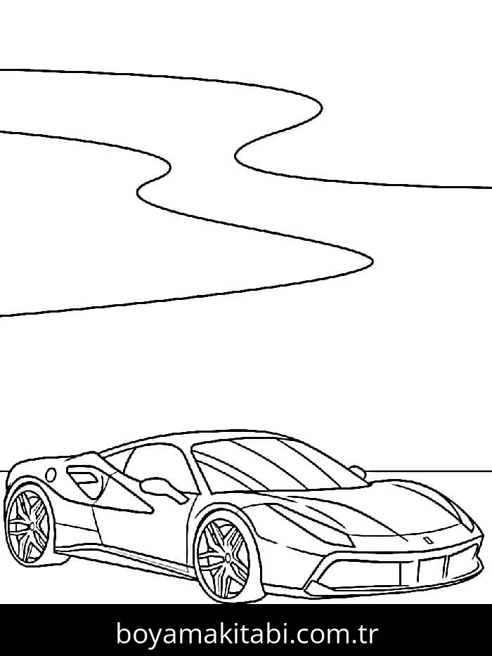 Ferrari Boyama