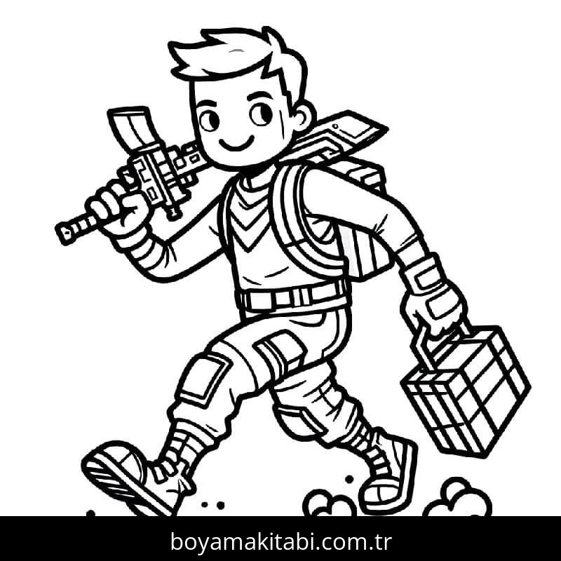 Fortnite boyama sayfası – ücretsiz yazdır, boyama etkinliği