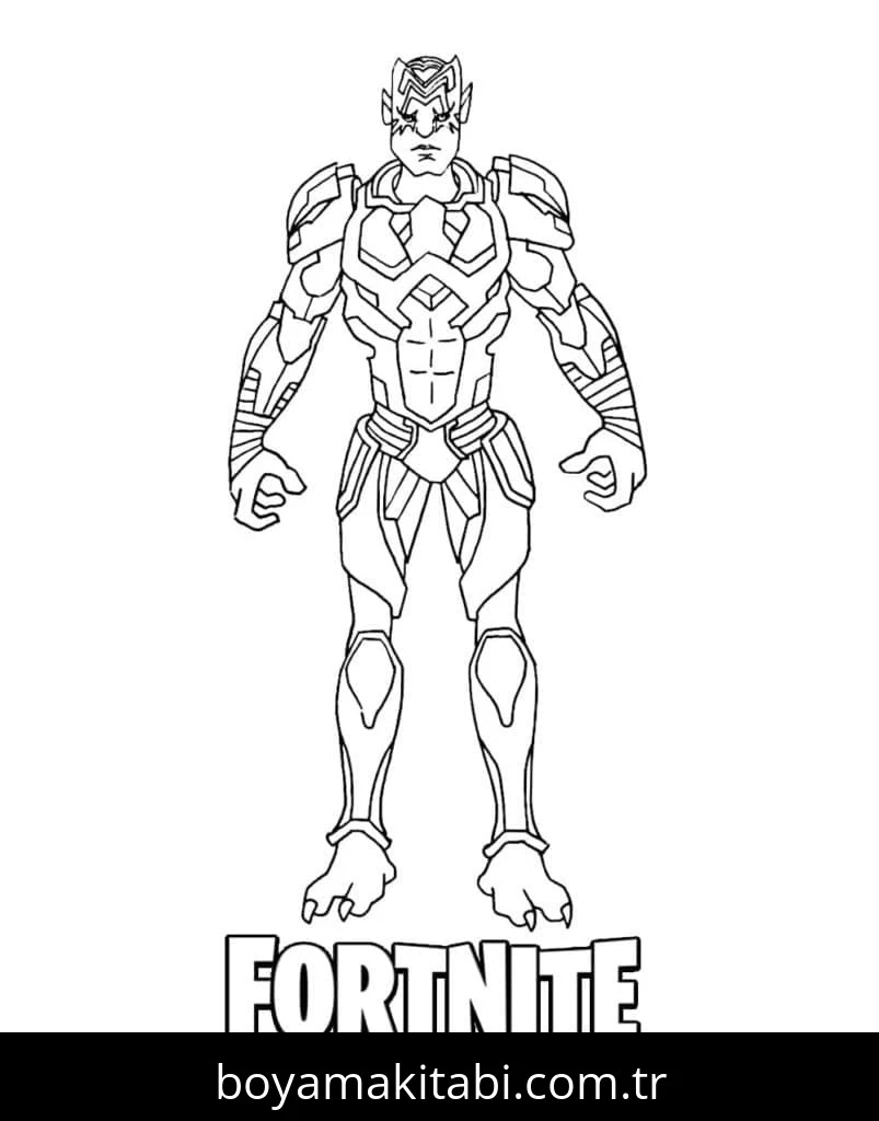 Fortnite boyama sayfası – yaratıcılığı geliştirir, keyifli zaman