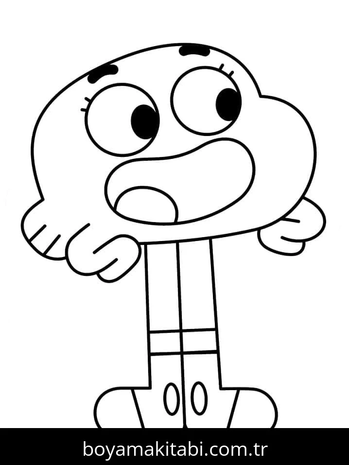 Gumball Boyama