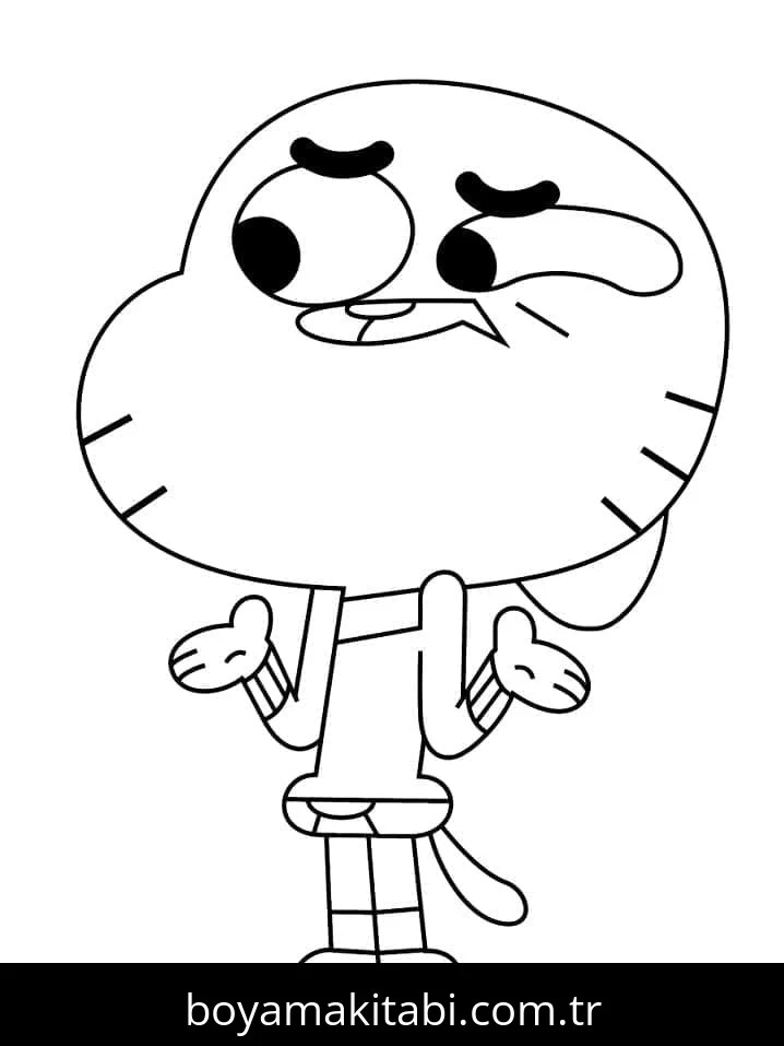 Gumball Boyama