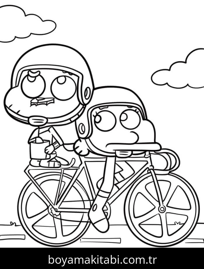 Gumball Boyama