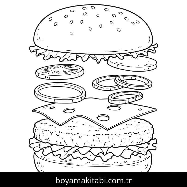 Hamburger Boyama