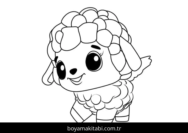 Hatchimals boyama sayfası – çocuk aktivitesi, PDF indir