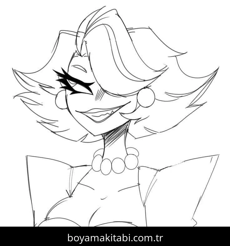 Hazbin Hotel Boyama