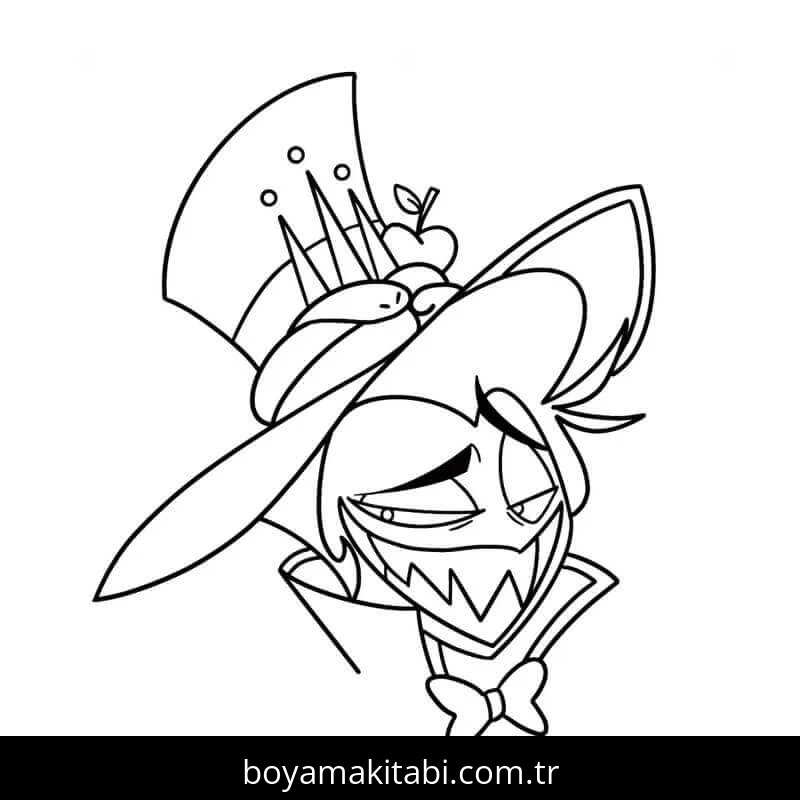 Hazbin Hotel Boyama