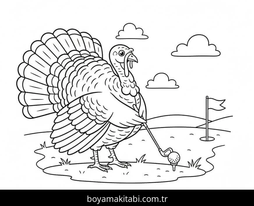 Hindi boyama sayfası – renkli çizimler, okul öncesi