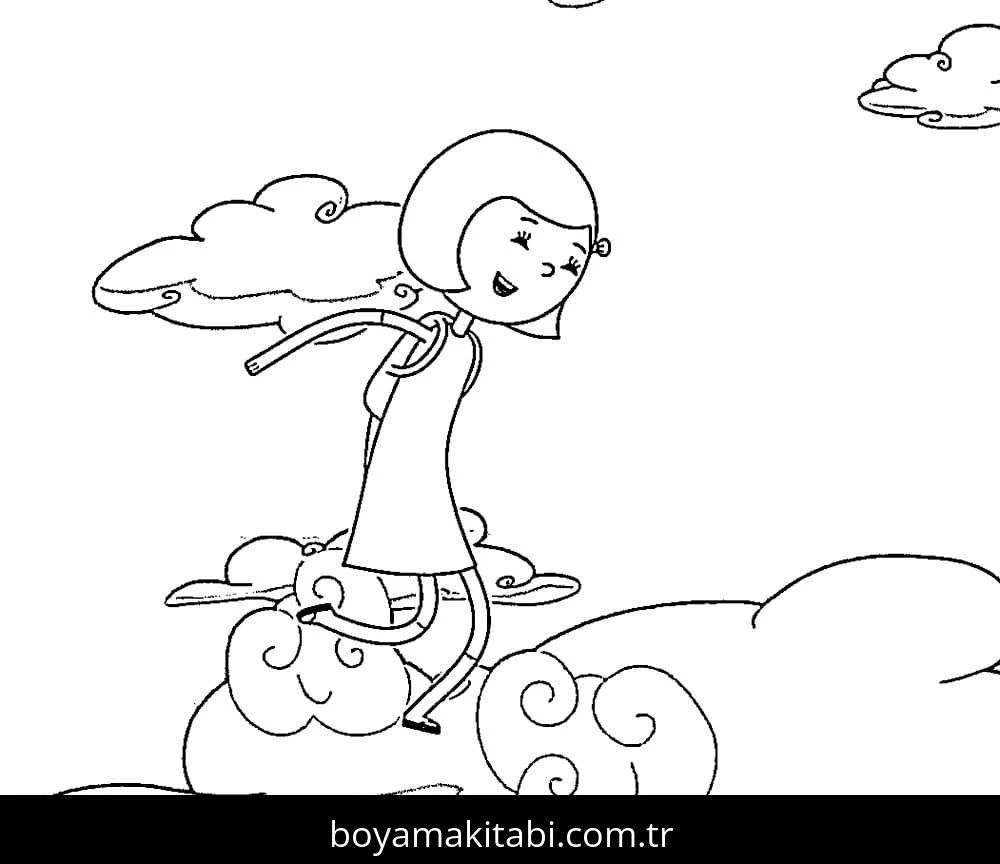 İbi boyama sayfası – eğlenceli etkinlik, el becerilerini geliştirir