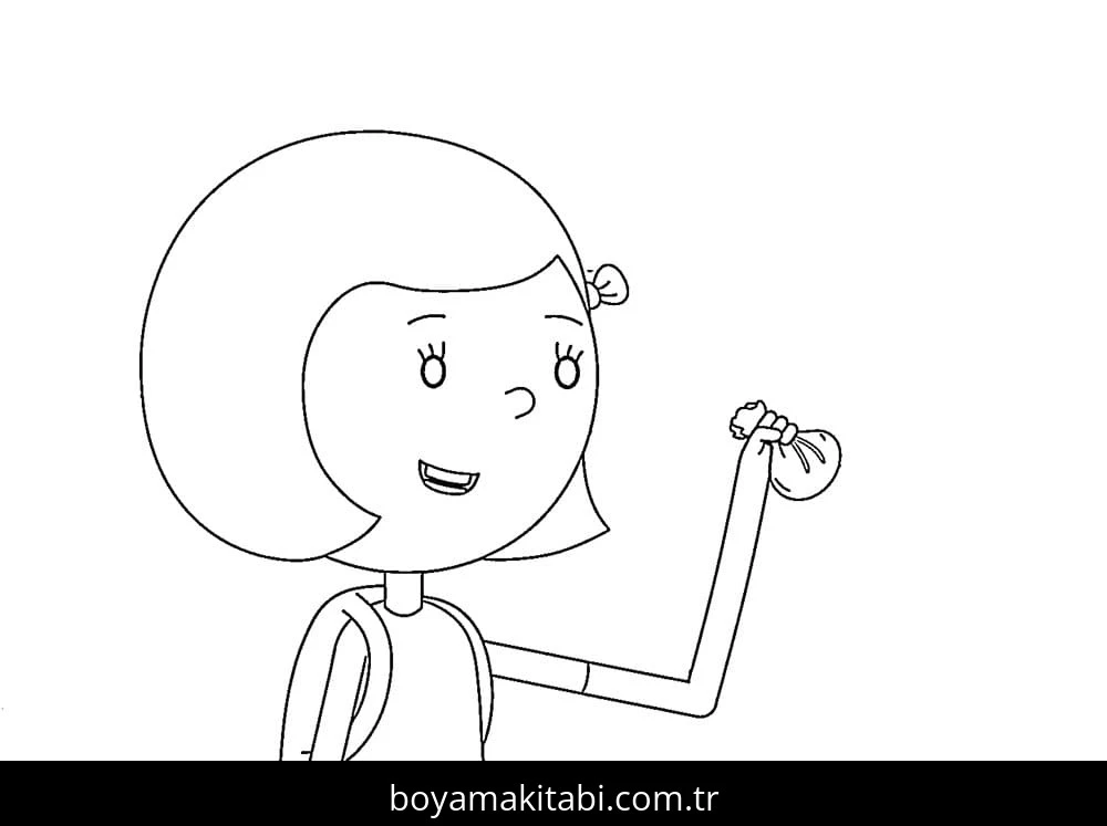 İbi boyama sayfası – keyifli zaman, renkli çizimler