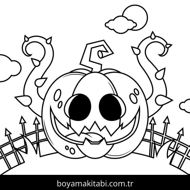 Kabak boyama sayfası – eğitici aktivite, yaratıcılık