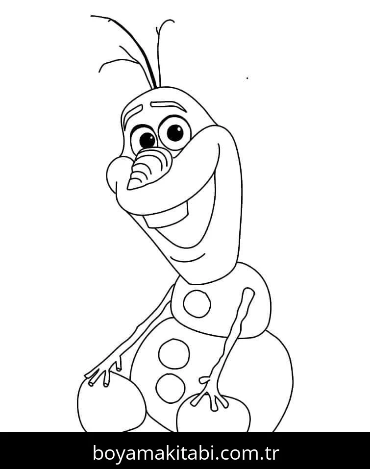 Frozen (Karlar Ülkesi) boyama sayfası – ücretsiz yazdır, boyama etkinliği