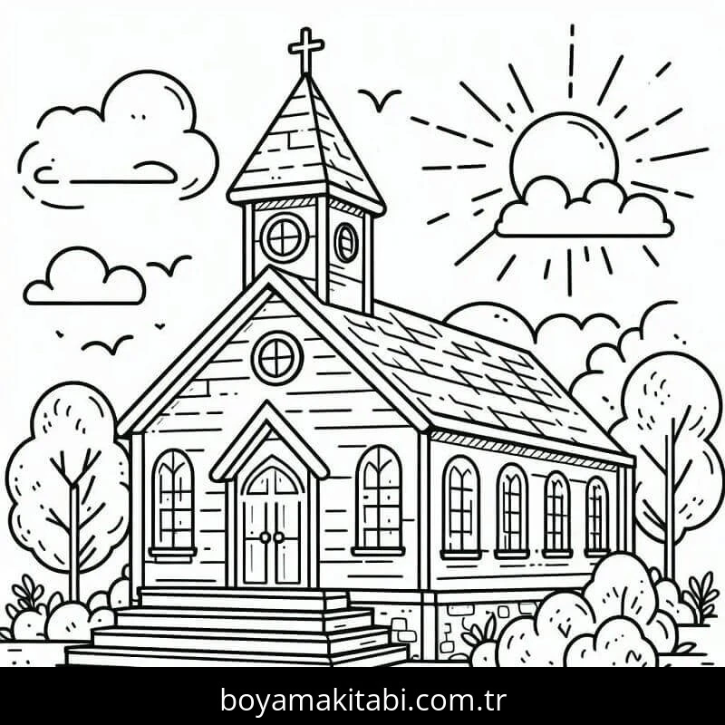 Kilise Boyama