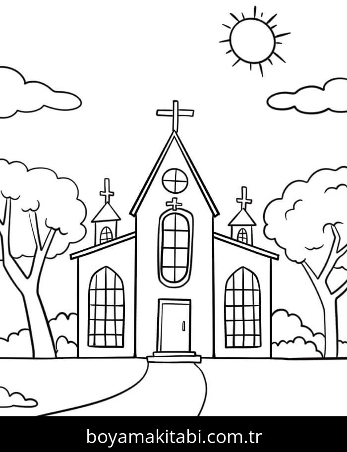 Kilise Boyama