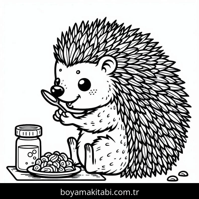 Kirpi Boyama