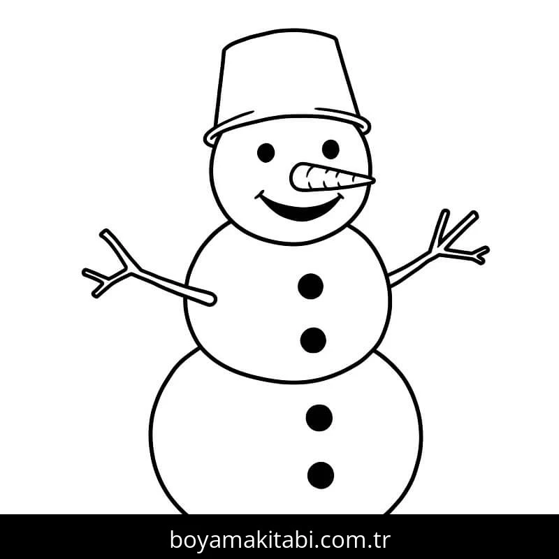 Kış Mevsimi Boyama