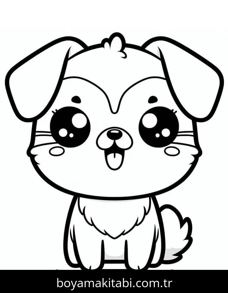 Köpek boyama sayfası #710 – boyama çalışması, sınıf etkinliği
