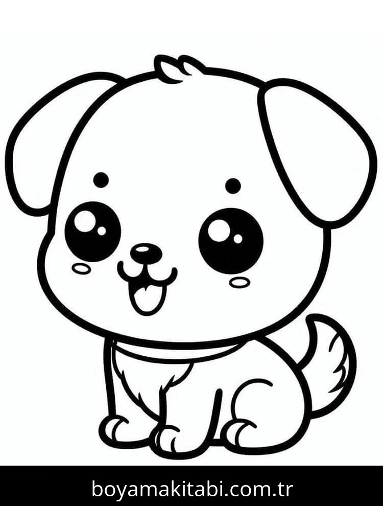 Köpek boyama sayfası #715 – yaz tatili etkinliği, sabır ve özgüven kazandırır