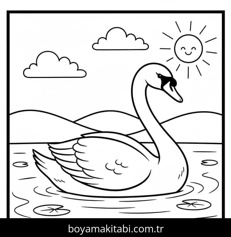 Kuğu Boyama