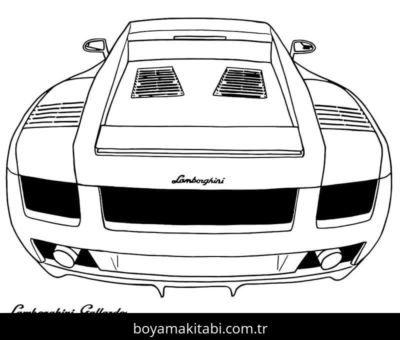 Lamborghini Boyama