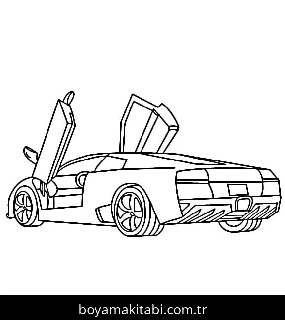 Lamborghini Boyama