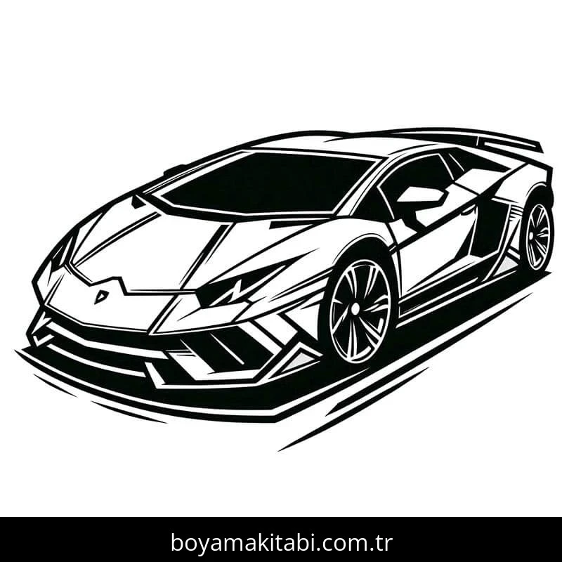 Lamborghini Boyama