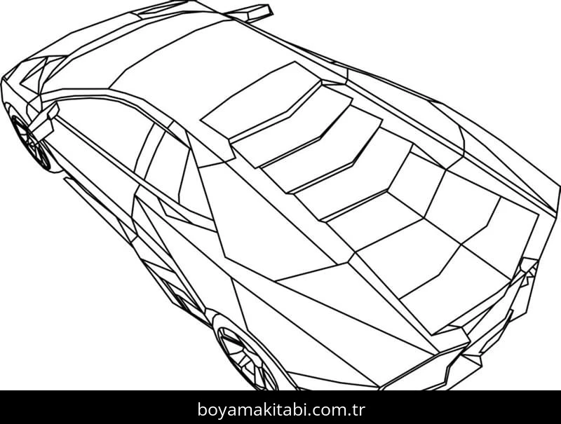 Lamborghini Boyama
