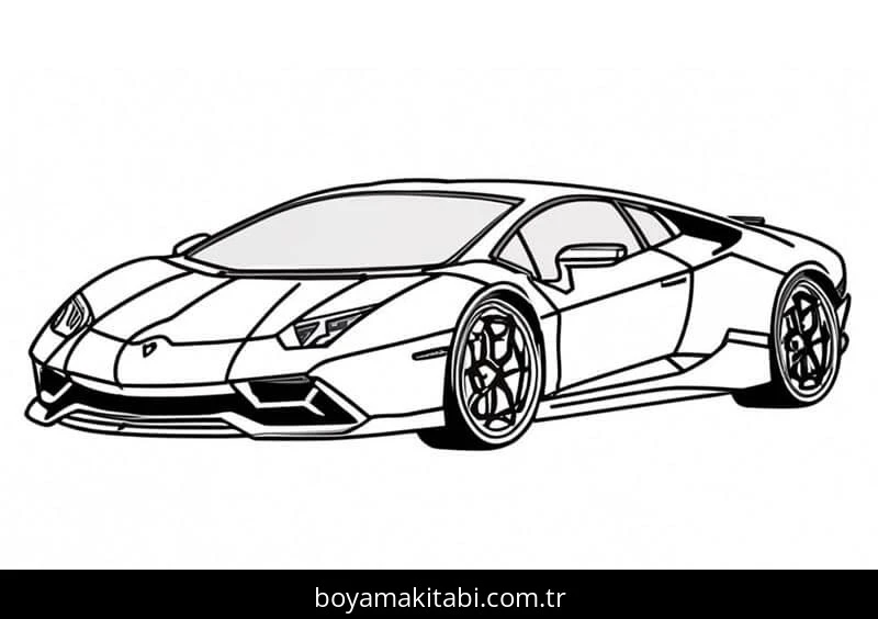 Lamborghini Boyama