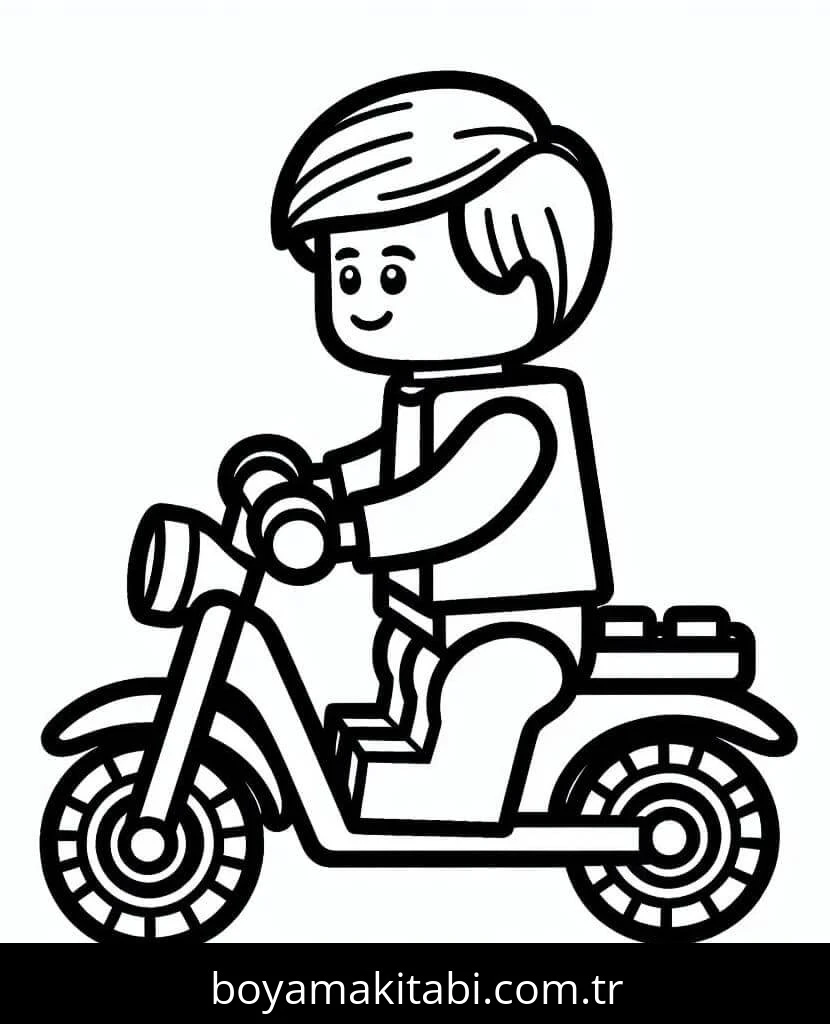 Lego boyama sayfası #103 – boyama etkinliği, çocuk aktivitesi