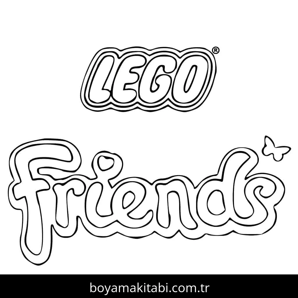 Lego boyama sayfası #116 – anaokulu etkinliği, motor becerileri destekler