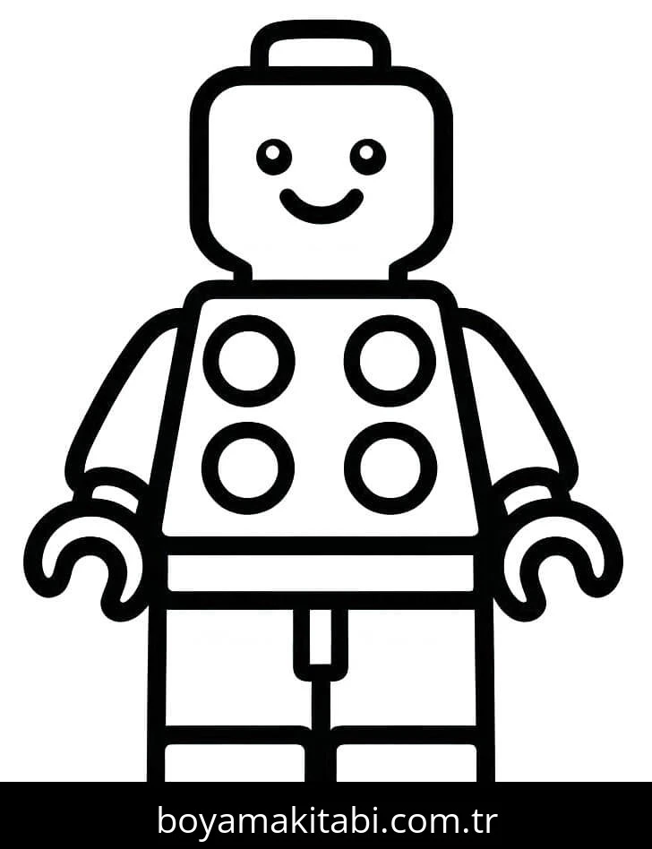 Lego boyama sayfası #119 – yaz tatili etkinliği, sabır ve özgüven kazandırır