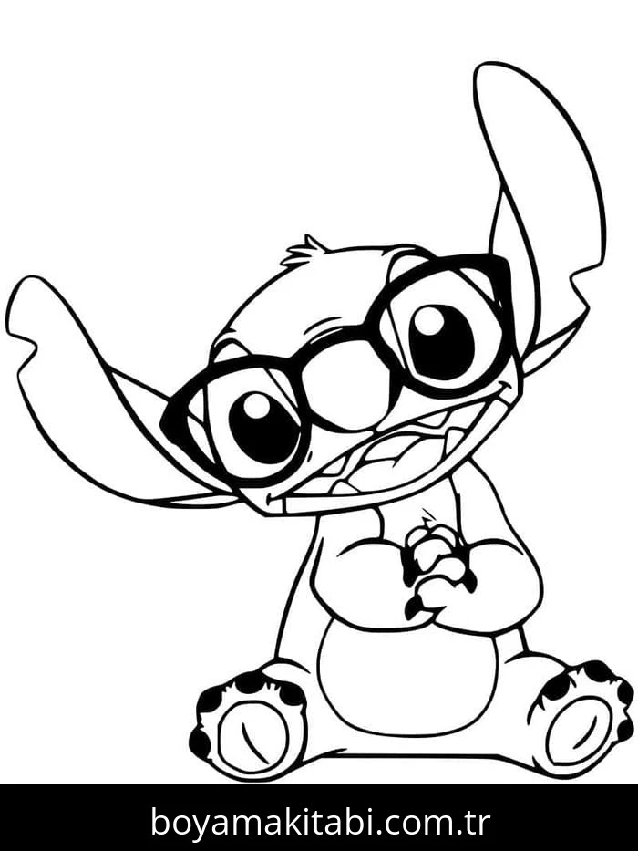 Lilo ve Stitch boyama sayfası – ücretsiz yazdır, boyama etkinliği