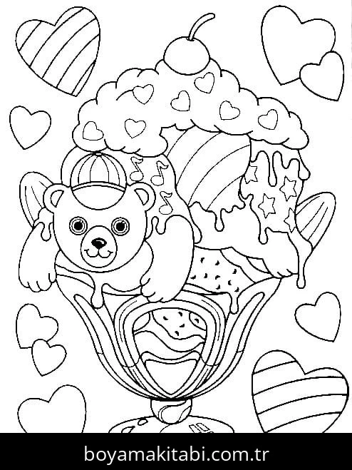 Lisa Frank boyama sayfası – sanatsal çalışma, çocuklar için