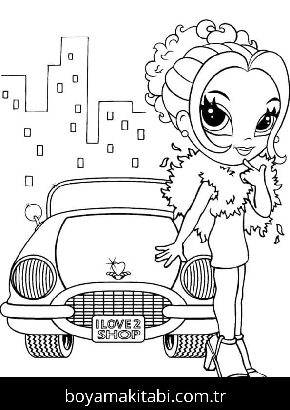 Lisa Frank boyama sayfası – ücretsiz yazdır, boyama etkinliği