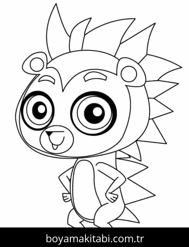 Littlest Pet Shop boyama sayfası – ücretsiz yazdır, boyama etkinliği
