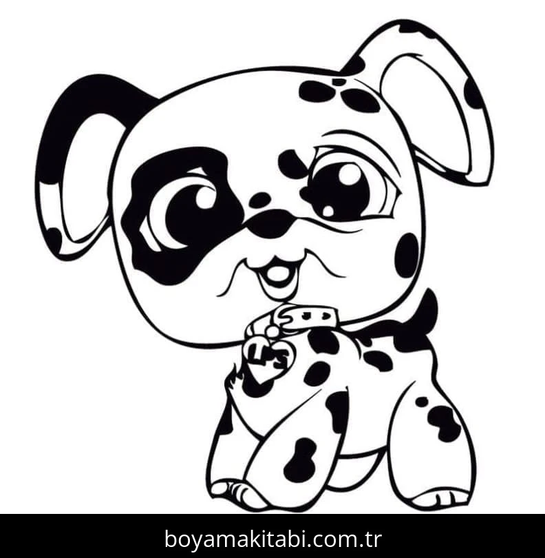 Littlest Pet Shop boyama sayfası – eğitici aktivite, yaratıcılık
