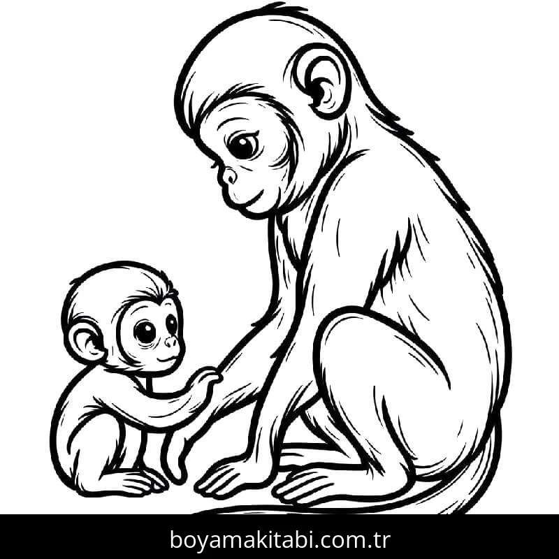 Maymun Boyama