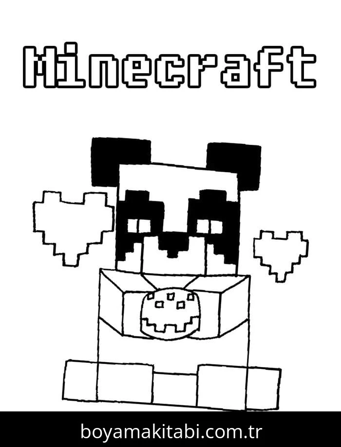 Minecraft boyama sayfası #304 – boyama çalışması, sınıf etkinliği