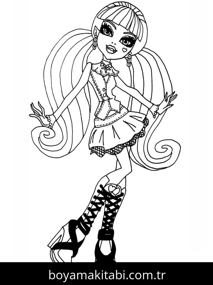 Monster High (Canavar High) Boyama